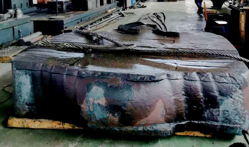 承載750T船舶專用重型吊鉤順利交給客戶！