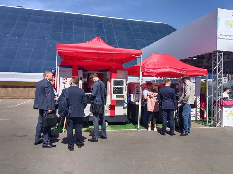 洛陽宇捷精工在莫斯科參展火爆現(xiàn)場(chǎng)！