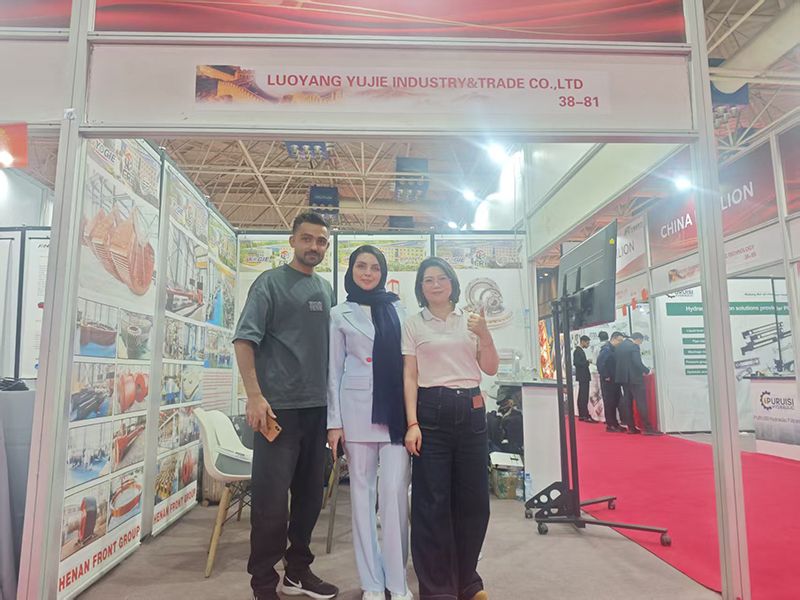 洛陽宇捷，跨越山海，伊朗德黑蘭展會(huì)火爆全場！